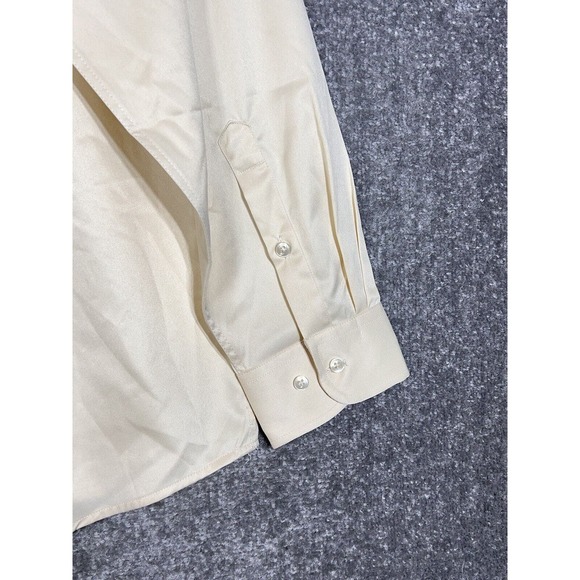 Alimens & Gentle Flex Luxury Style Button Up Dress Shirt Mens Size 2XL Pocket - Picture 6 of 8